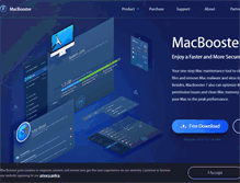 Tablet Screenshot of macbooster.net